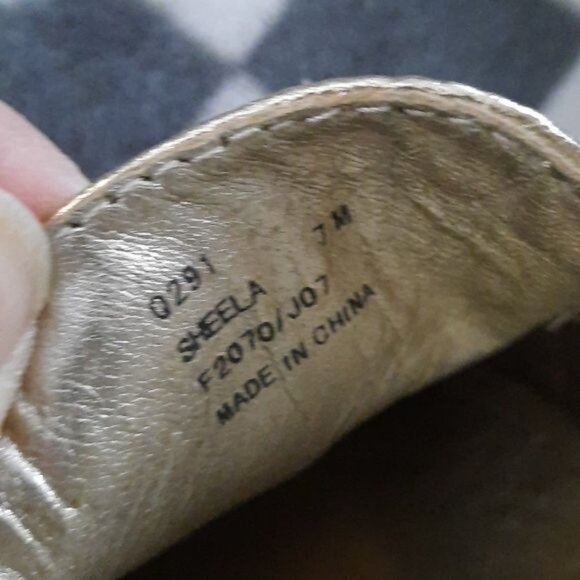 Coach Classic Sheela Canvas Leather Trim Loafer Driving Shoes Size 7 - Picture 9 of 11